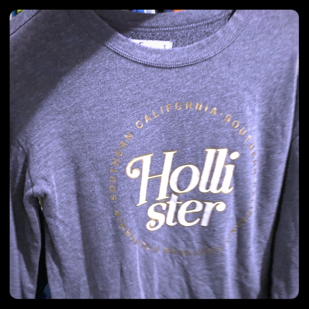 Hollister crewneck hoodie